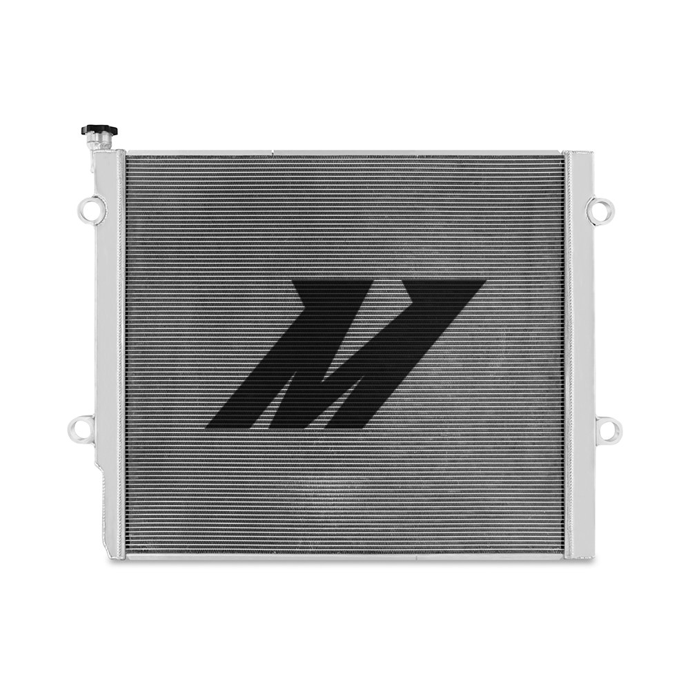 Mishimoto Radiator, 25.59 Inch Length X 23.48 Inch Height X 1.41 Inch Depth Core Dimension, Dual Core Rows, Aluminum – MMRAD-FJ-07