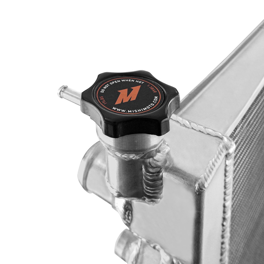 Mishimoto Radiator, 25.59 Inch Length X 23.48 Inch Height X 1.41 Inch Depth Core Dimension, Dual Core Rows, Aluminum – MMRAD-FJ-07