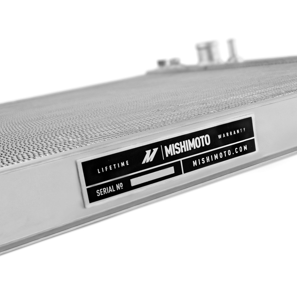 Mishimoto Radiator, 25.59 Inch Length X 23.48 Inch Height X 1.41 Inch Depth Core Dimension, Dual Core Rows, Aluminum – MMRAD-FJ-07