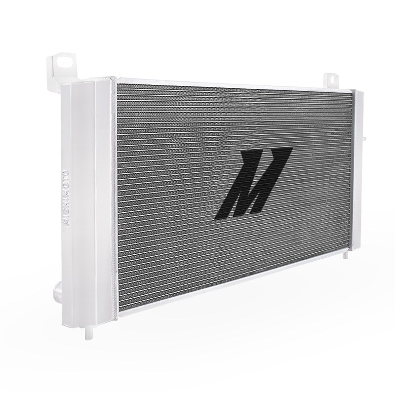 Mishimoto Radiator, 17 Inch Length X 34 Inch Height X 2 Inch Depth Core Dimension, Three Core Rows, Crossflow, Aluminum Core – MMRAD-GMT-99