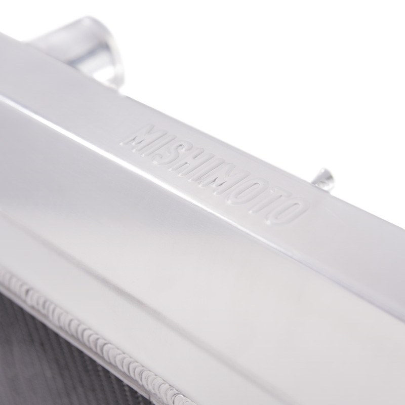 Mishimoto Radiator, 17 Inch Length X 34 Inch Height X 2 Inch Depth Core Dimension, Three Core Rows, Crossflow, Aluminum Core – MMRAD-GMT-99