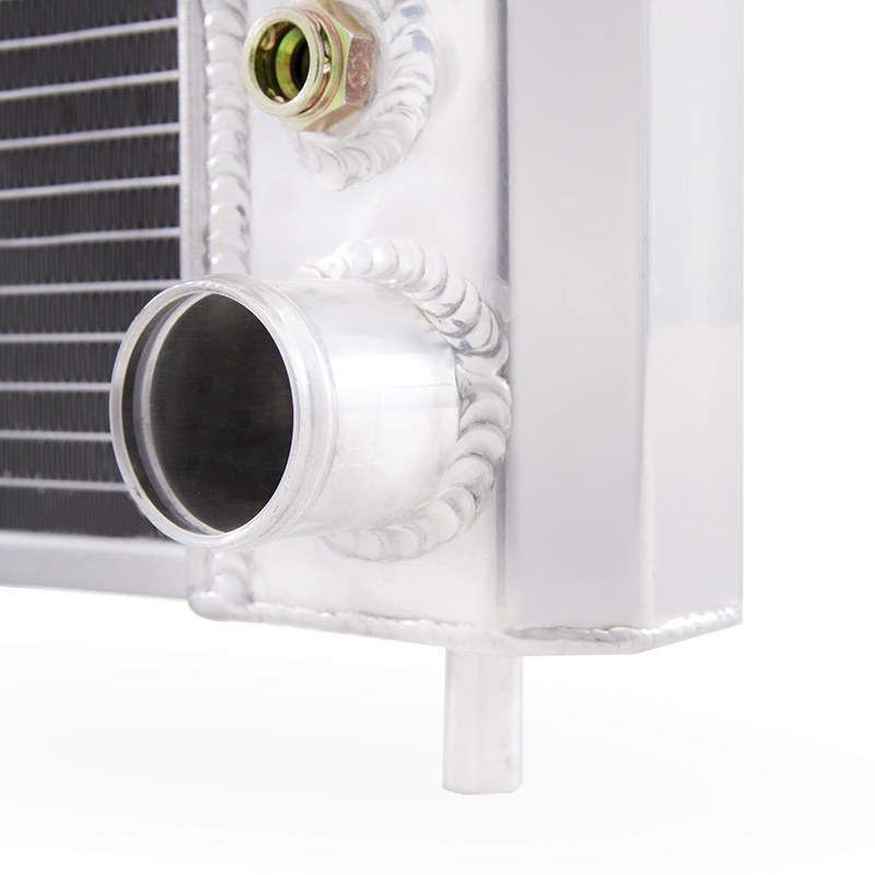 Mishimoto Radiator, 17 Inch Length X 34 Inch Height X 2 Inch Depth Core Dimension, Three Core Rows, Crossflow, Aluminum Core – MMRAD-GMT-99