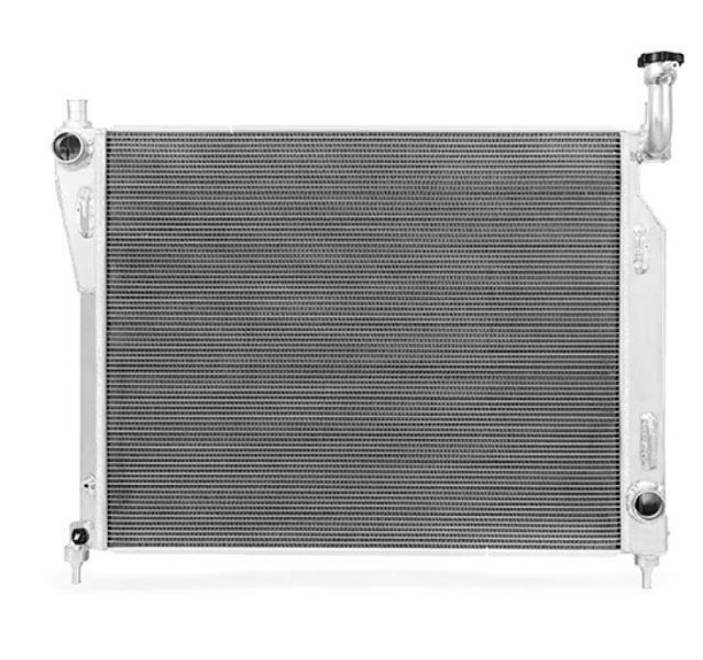 Mishimoto Radiator, 25.03 Inch Length X 20.15 Inch Height X 1.96 Inch Depth Core Dimension, Double Core Row, Crossflow – MMRAD-WK2-12