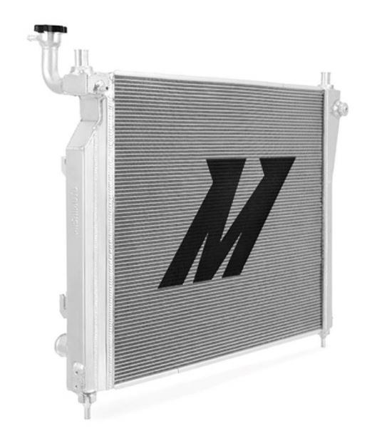 Mishimoto Radiator, 25.03 Inch Length X 20.15 Inch Height X 1.96 Inch Depth Core Dimension, Double Core Row, Crossflow – MMRAD-WK2-12
