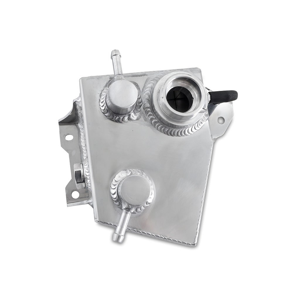 Mishimoto Radiator Overflow Tank, 8.13 Inch Width X 7.97 Inch Height, 0.31 Gallon Fluid Capacity, Polished, Aluminum – MMRT-MUS-24P