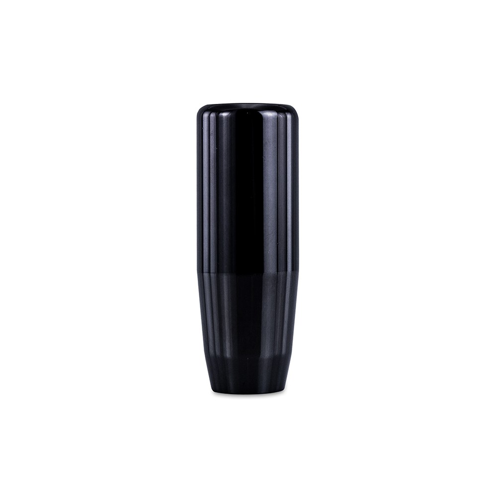 Mishimoto Shifter Knob, Manual Transmission, Cylindrical, Threaded, 1.23 Inch Diameter X 3.42 Inch Overall Height, Black, Without Button – MMSK-BK
