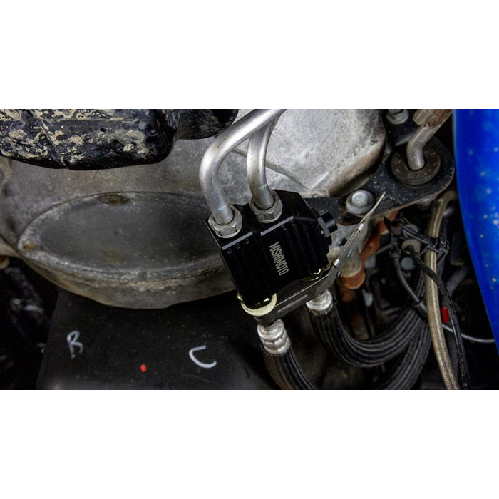 Mishimoto Transmission Oil Cooler Bypass Valve, 2 Inlet/ 2 Outlet Port, Aluminum – MMTC-RAM-TBV