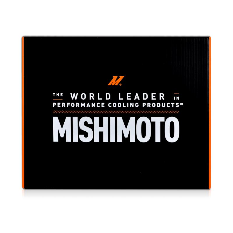 Mishimoto Fluid Cooler, For Transmission Fluid, 19 Row Cooler, Barb Connection, 3/8 Inch Inlet, 3/8 Inch Outlet, Silver – MMTC-WRA-07