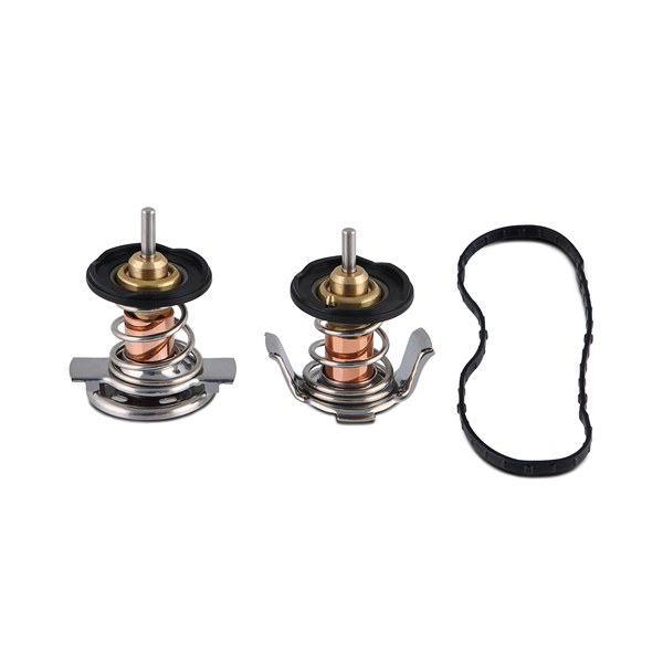 Mishimoto Thermostat, 198 Degree Fahrenheit/ 208 Degree Fahrenheit, With O-Ring, Set of 2 – MMTS-F2D-08H