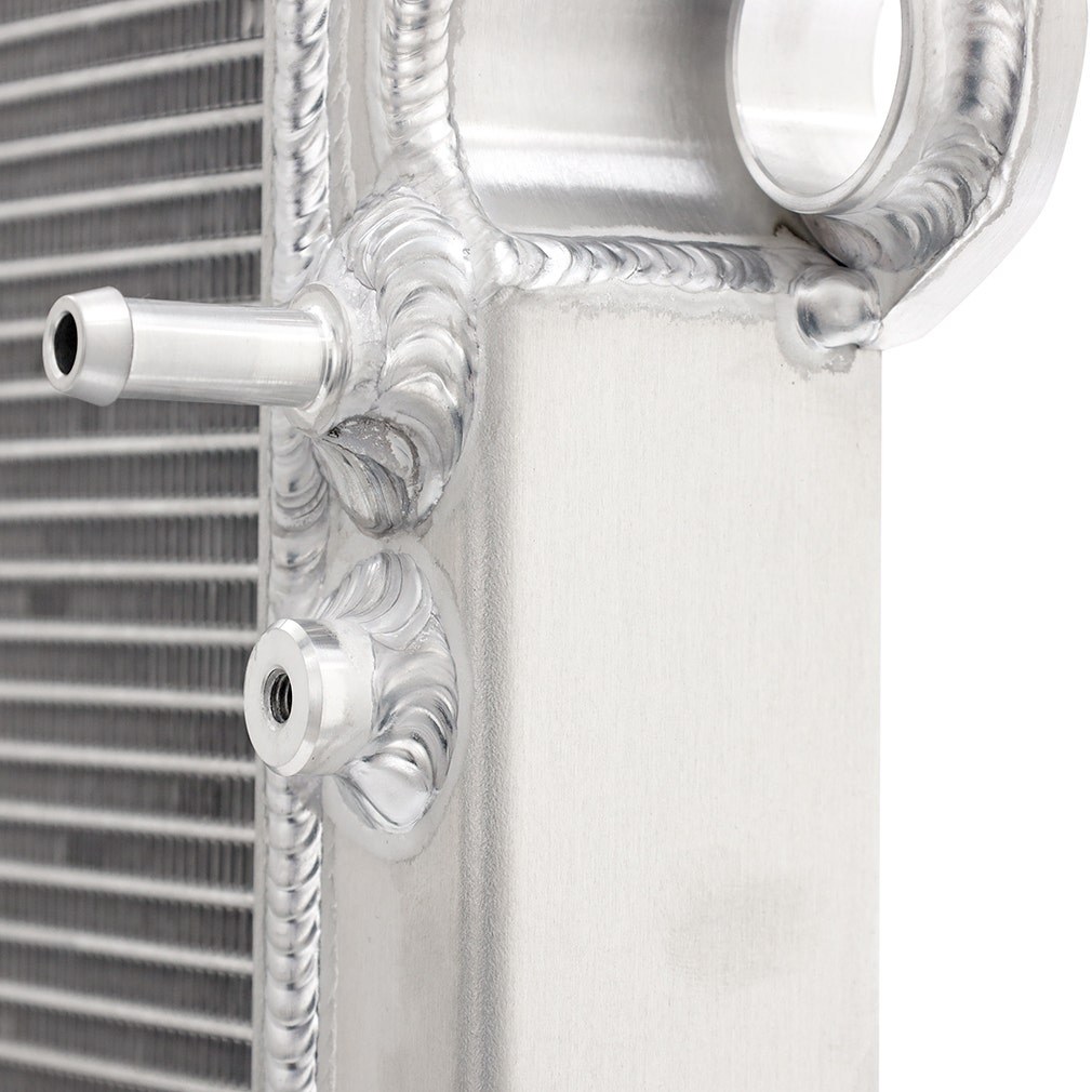 Mishimoto Radiator, 25.59 Inch Length X 23-1/2 Inch Height X 1.57 Inch Depth Core Dimension, Single Core Row, Aluminum – MMRAD-4RUN-03