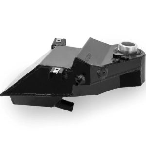 Mishimoto Radiator Overflow Tank, Powder Coated, Black, Aluminum, With One Aluminum Expansion Tank/ Sight Tube – MMRT-F2D-03BK