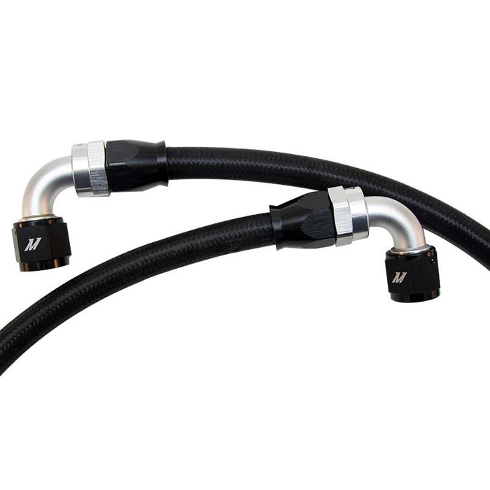 Mishimoto Auto Trans Oil Cooler Hose Assembly, Polytetrafluoroethylene, 2,000 PSI Working Pressure/ 6,000 PSI Burst Pressure – MMTCL-DMAX-01