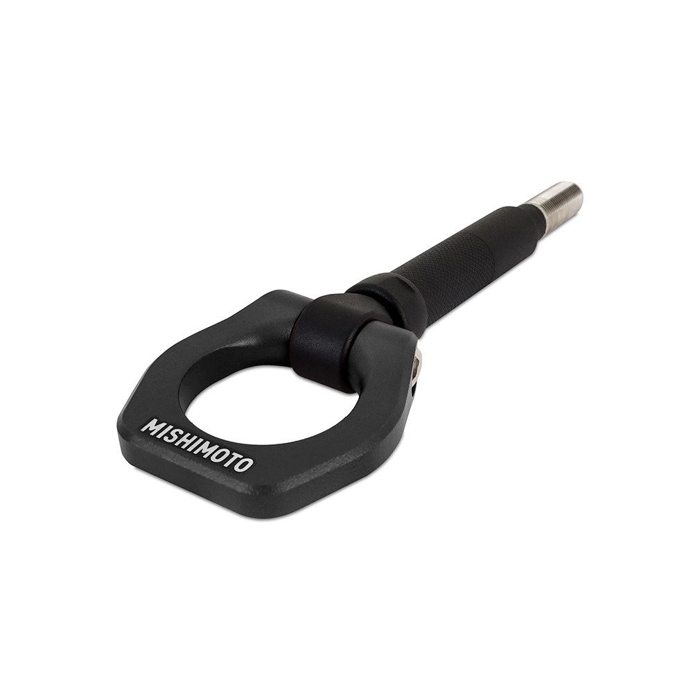 Mishimoto Tow Hook, 8000 Pound Capacity, Powder Coated, Black, Steel, Single – MMTH-BRZ-13BK