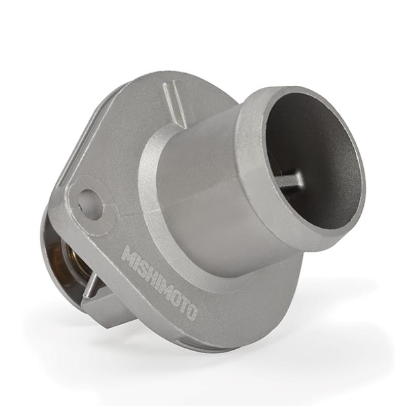 Mishimoto Thermostat Housing, Cast Aluminum, O-Ring Seal, With 200 Degree Fahrenheit Activation Temperature Thermostat – MMTS-F2D-03CH