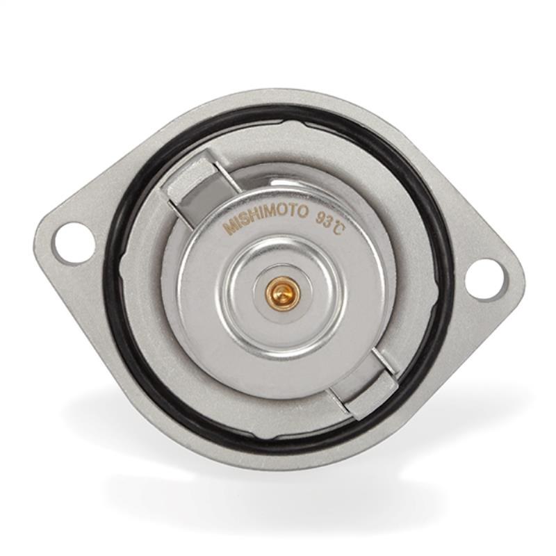 Mishimoto Thermostat Housing, Cast Aluminum, O-Ring Seal, With 200 Degree Fahrenheit Activation Temperature Thermostat – MMTS-F2D-03CH