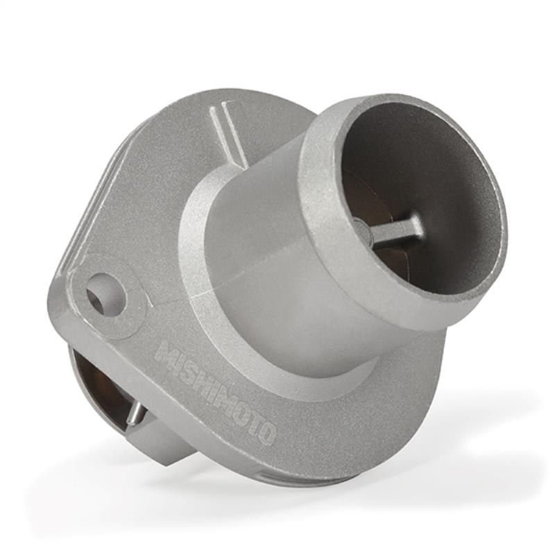 Mishimoto Thermostat Housing, Cast Aluminum, O-Ring Seal, With 185 Degree Fahrenheit Activation Temperature Thermostat – MMTS-F2D-03CL