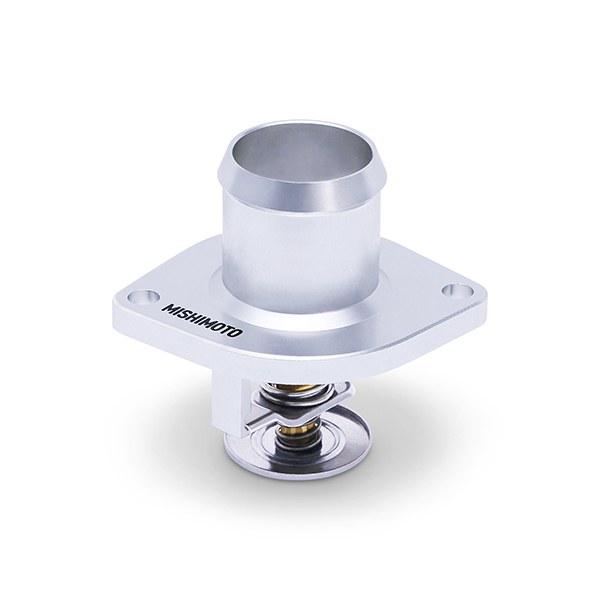 Mishimoto Thermostat Housing, Straight Neck, Aluminum, O-Ring Seal, Silver – MMTS-F2D-03FH