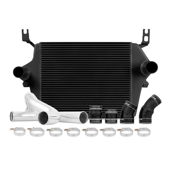 Mishimoto Intercooler, Air to Air, 38-1/2 Inch Width X 25.2 Inch Height X 7-1/2 Inch Thick Overall Dimension – MMINT-F2D-03KBK