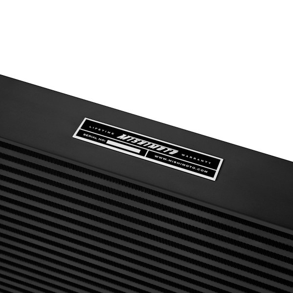 Mishimoto Intercooler, Air to Air, 38-1/2 Inch Width X 25.2 Inch Height X 7-1/2 Inch Thick Overall Dimension – MMINT-F2D-03KBK