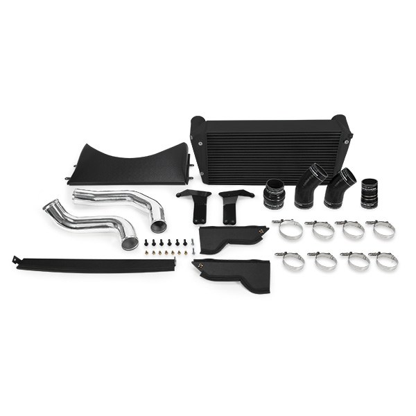 Mishimoto Intercooler, Air to Air, 33 Inch Width X 12-1/2 Inch Height X 10 Inch Thick Overall Dimension – MMINT-RAM-13KBK