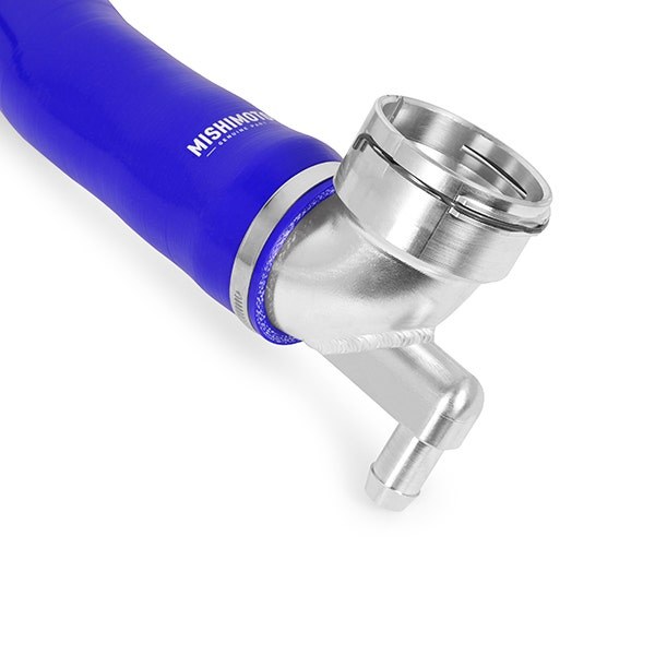 Mishimoto Radiator Hose, Blue, Silicone, 330 Degree Fahrenheit Maximum Temperature – MMHOSE-F2D-11BL