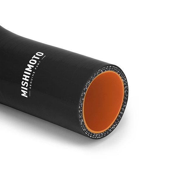 Mishimoto Radiator Hose, Black, Silicone, 1.46 Inch Inner Diameter and 1.85 Inch Outer Diameter – MMHOSE-WR6-12BK