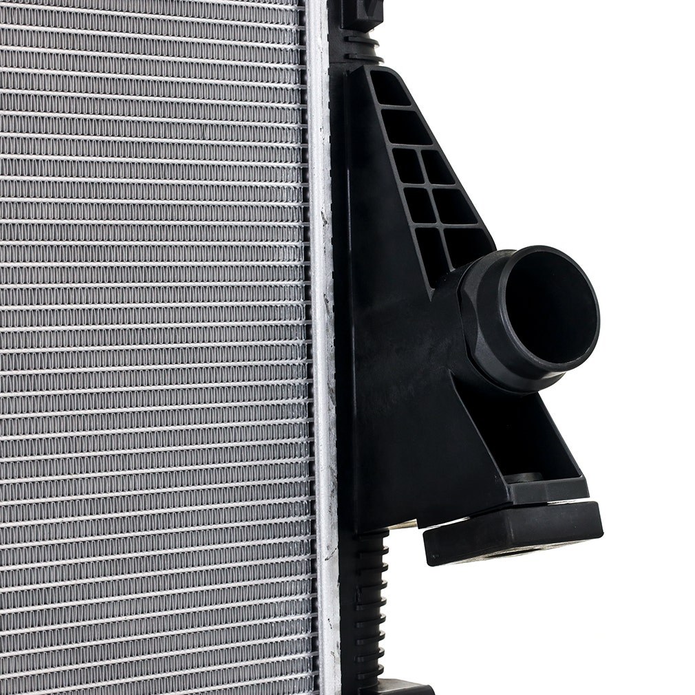Mishimoto Radiator, 38.38 Inch Length X 25-1/2 Inch Height X 1.56 Inch Depth Core Dimensions, 2.19 Inch Inlet/ 2.19 Inch Outlet – R13230