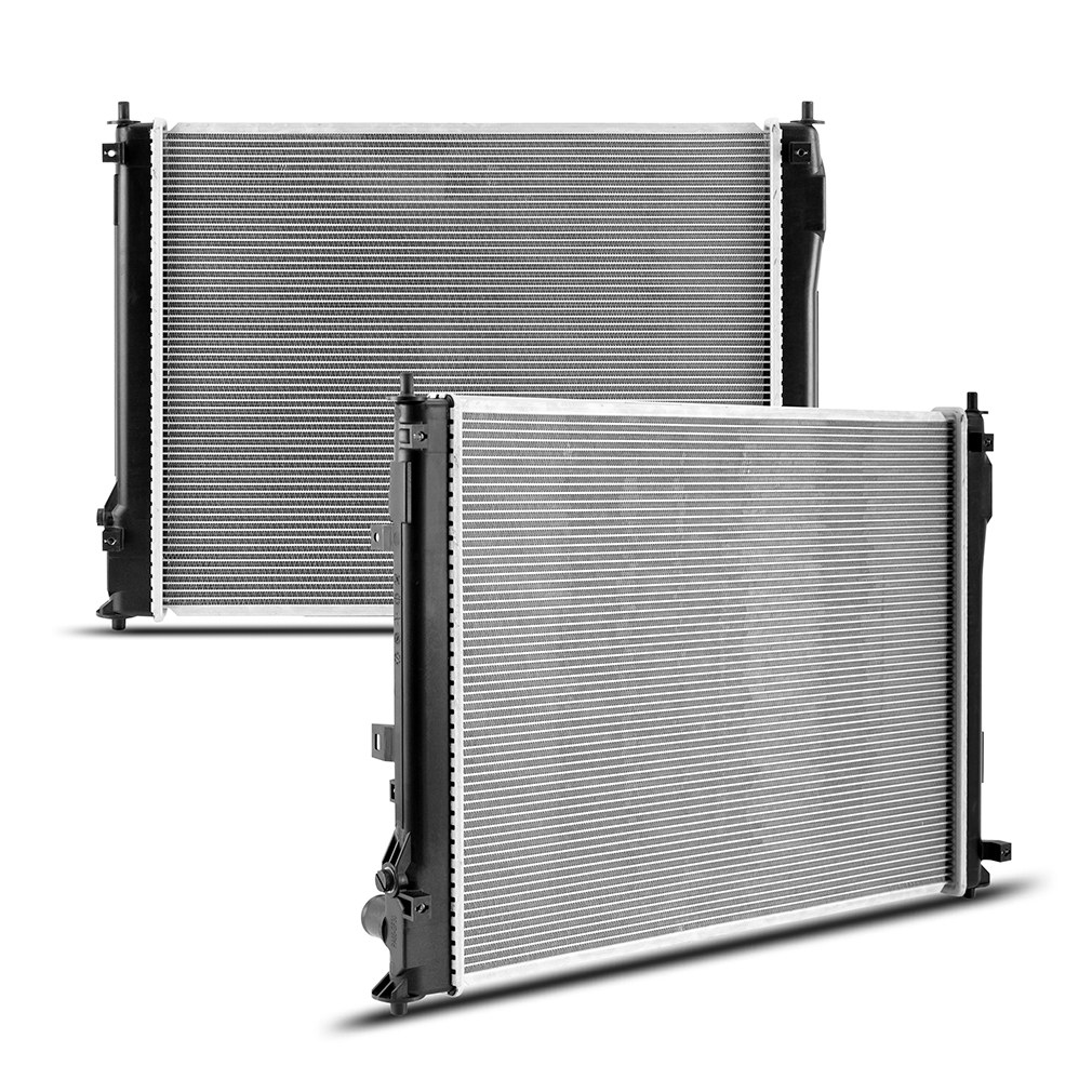 Mishimoto Radiator, 21.31 Inch Length X 18.31 Inch Height Overall Dimension – R13583