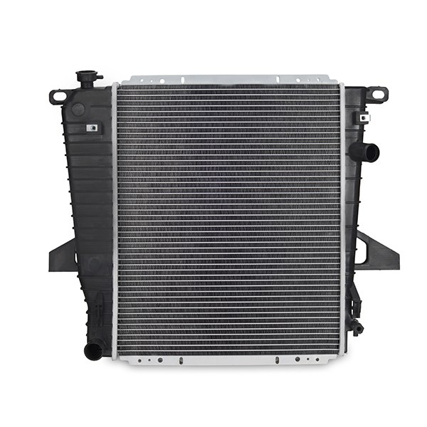 Mishimoto Radiator, 21-1/2 Inch Length X 17-1/4 Inch Height X 1 Inch Depth Core Dimension, Single Core Row, Crossflow, Aluminum Core – R1722-MT