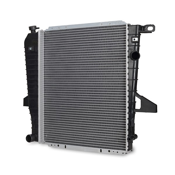 Mishimoto Radiator, 21-1/2 Inch Length X 17-1/4 Inch Height X 1 Inch Depth Core Dimension, Single Core Row, Crossflow, Aluminum Core – R1722-MT
