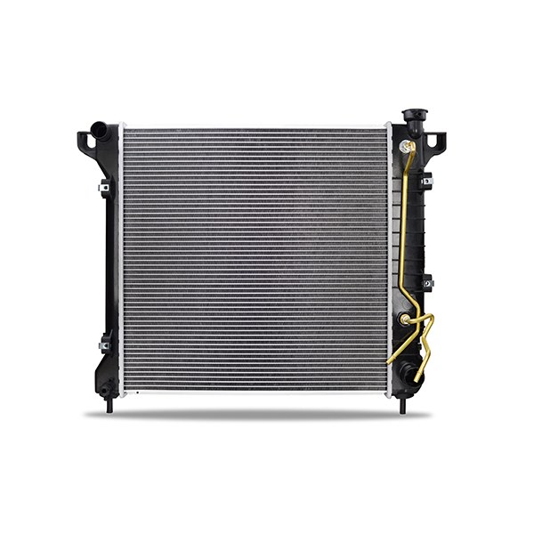 Mishimoto Radiator, 22-1/2 Inch Length X 22 Inch Height X 1-1/4 Inch Depth, Single Core Row, Crossflow, Aluminum Core – R1905-AT