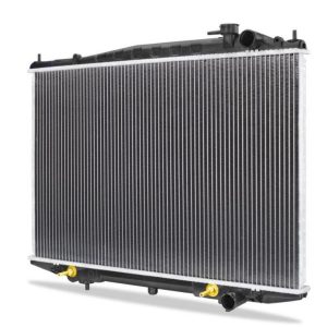Mishimoto Radiator, 28-1/8 Inch Length X 17.7 Inch Height X 1 Inch Depth Core Dimension, Single Core Row, Downflow – R2215-AT
