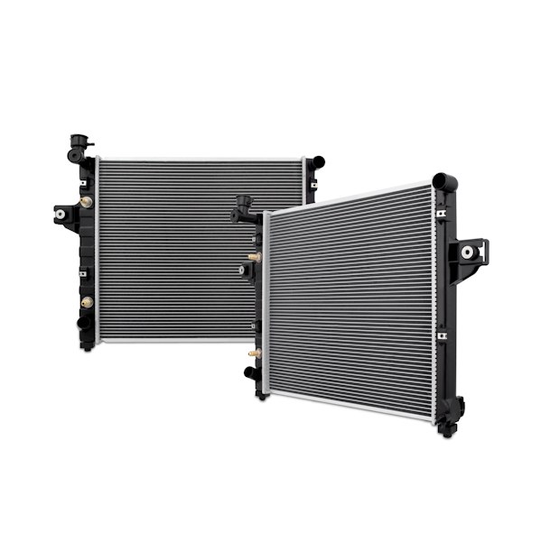 Mishimoto Radiator, Crossflow, Aluminum Core with Plastic Tanks, With Transmission Cooler, Single – R2262