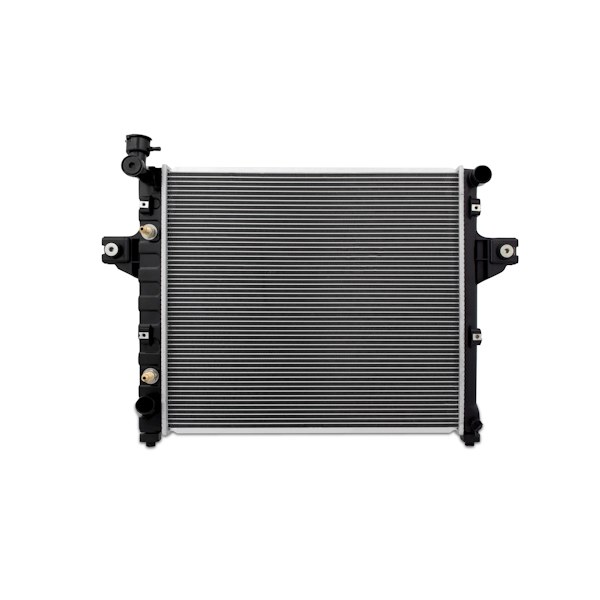 Mishimoto Radiator, Crossflow, Aluminum Core with Plastic Tanks, With Transmission Cooler, Single – R2262