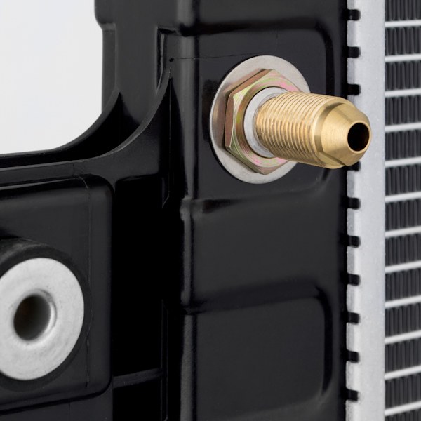 Mishimoto Radiator, Crossflow, Aluminum Core with Plastic Tanks, With Transmission Cooler, Single – R2262