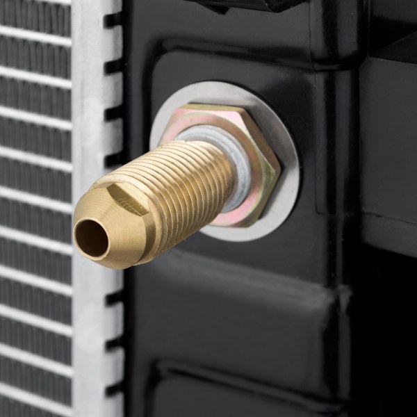 Mishimoto Radiator, Crossflow, Aluminum Core with Plastic Tanks, With Transmission Cooler, Single – R2263