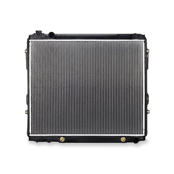 Mishimoto Radiator, 28.3 Inch Length X 22-5/8 Inch Height X 1-7/16 Inch Depth Core Dimension, Dual Core Row, Downflow – R2321-AT