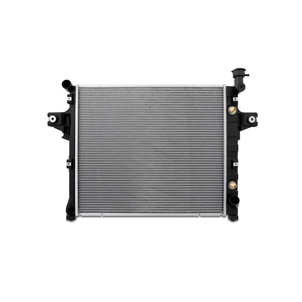 Mishimoto Radiator, Crossflow, Aluminum Core with Plastic Tanks, With Transmission Cooler, Single – R2336