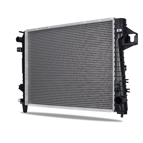 Mishimoto Radiator, 18-7/8 Inch Length X 24-1/8 Inch Height X 1-1/4 Inch Depth Core Dimension, Single Core Row, Crossflow – R2479-MT