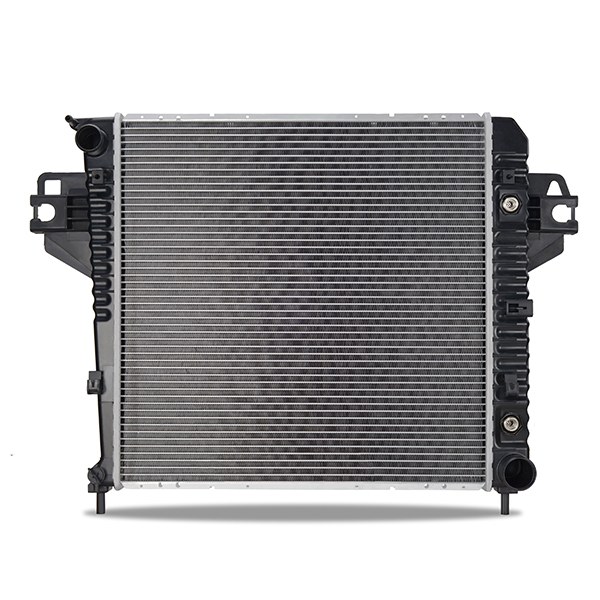 Mishimoto Radiator, 20 Inch Length X 20 Inch Height X 1 Inch Depth Core Dimension, Single Core Row, Crossflow – R2481-AT