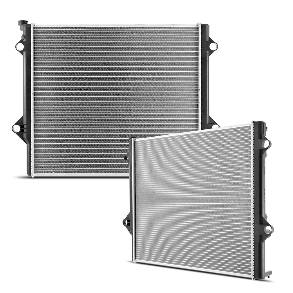 Mishimoto Radiator, 23.56 Inch Length X 24.43 Inch Height Overall Dimension, 24 Inch Length X 19.56 Inch Height X 1 Inch Depth Core Dimension – R2580