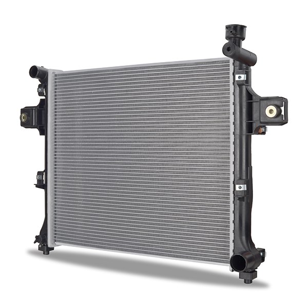Mishimoto Radiator, 20-1/4 Inch Length X 23-1/4 Inch Height X 0.937 Inch Depth Core Dimension, Crossflow – R2839-MT