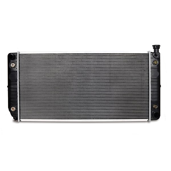 Mishimoto Radiator, 17 Inch Length X 34 Inch Height X 2-1/8 Inch Depth, Four Core Rows, Crossflow, Aluminum Core – R624-AT