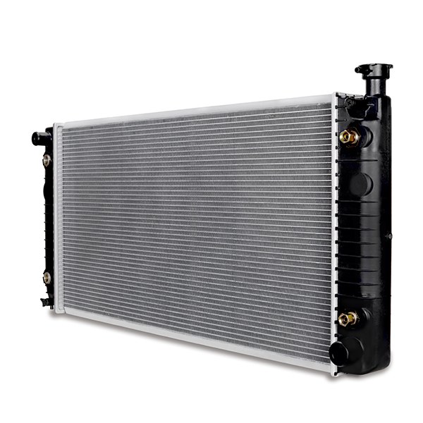 Mishimoto Radiator, 17 Inch Length X 34 Inch Height X 2-1/8 Inch Depth, Four Core Rows, Crossflow, Aluminum Core – R624-AT