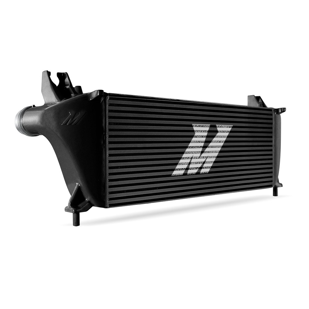 Mishimoto Intercooler, Air to Air, 13.6 Horsepower, 24 Inch Length X 12 Inch Height X 3.54 Inch Thick Core Dimension – MMINT-RGR-19KBKBK
