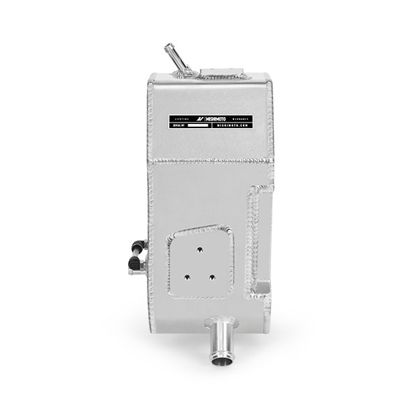 Mishimoto Radiator Overflow Tank, Natural Finish, Aluminum, 6 Quart Fluid Capacity – MMRT-F150-11EN
