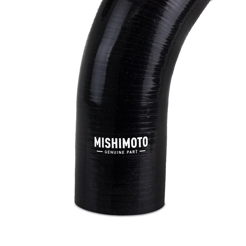 Mishimoto Radiator Hose, Black, Silicone, 330 Degree Fahrenheit Maximum Temperature, With Worm-Gear Clamps – MMHOSE-F2D-99UBK