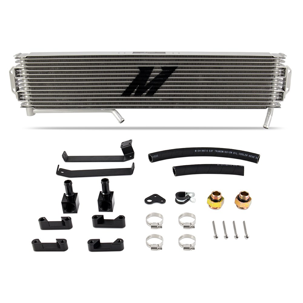 Mishimoto Fluid Cooler, For Transmission Fluid, 27.95 Inch Length X 5.78 Inch Height X 1.25 Inch Thick Core Dimension, 13 Row Cooler – MMTC-DMAX-15SL