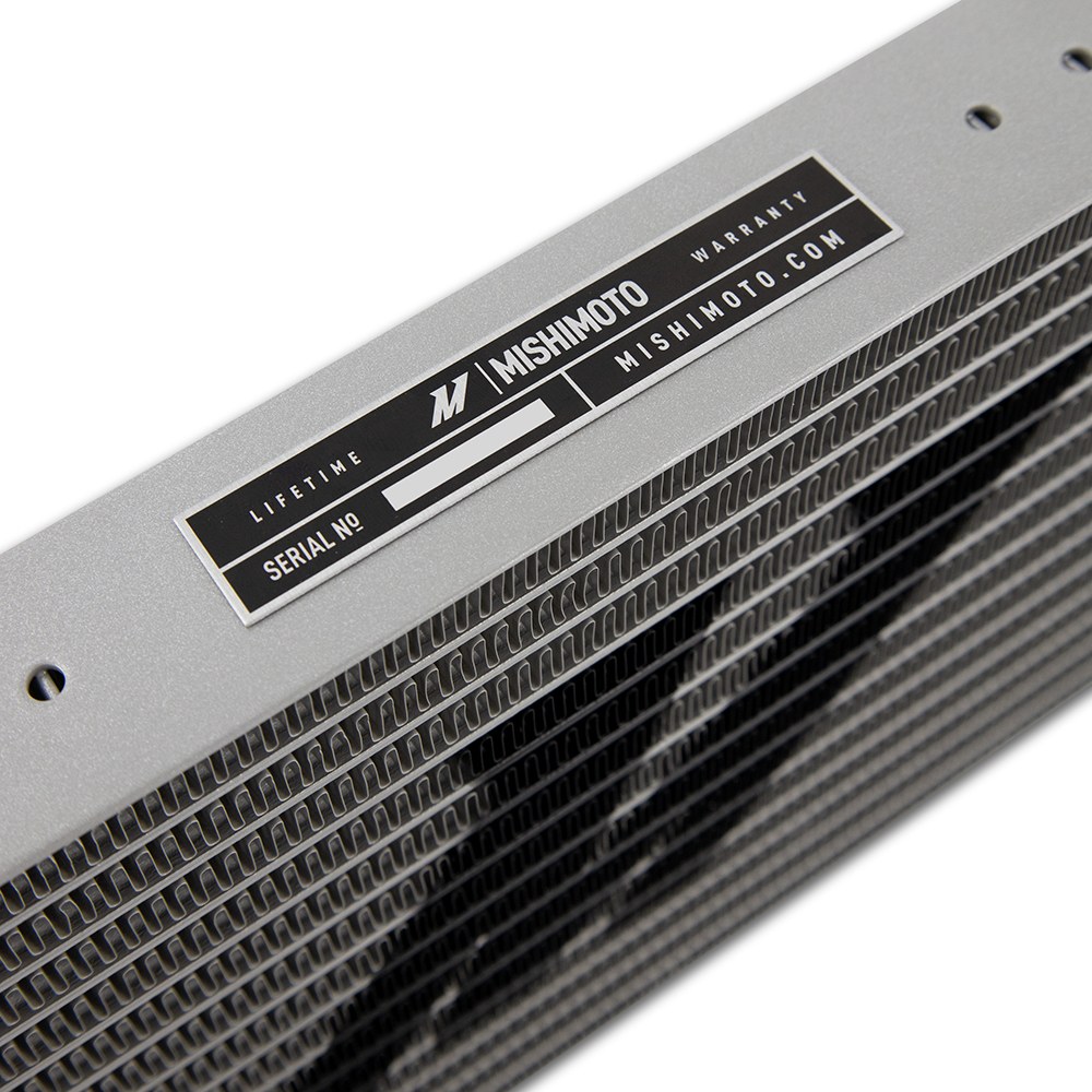 Mishimoto Fluid Cooler, For Transmission Fluid, 27.95 Inch Length X 5.78 Inch Height X 1.25 Inch Thick Core Dimension, 13 Row Cooler – MMTC-DMAX-15SL