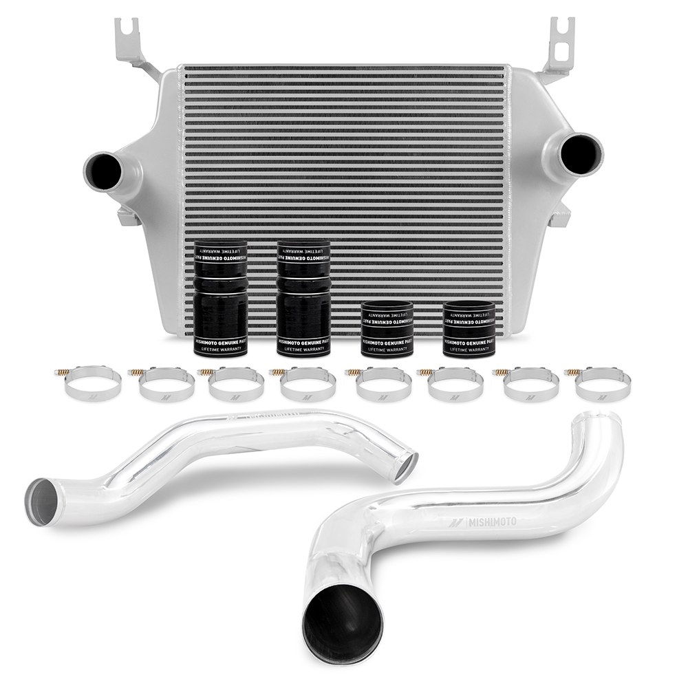 Mishimoto Intercooler, Air to Air, 38.5 Inch Length X 7.5 Inch Width X 25.2 Inch Height Overall Dimension, 3.25 Inch Inlet – MMINT-F2D-99KSLP
